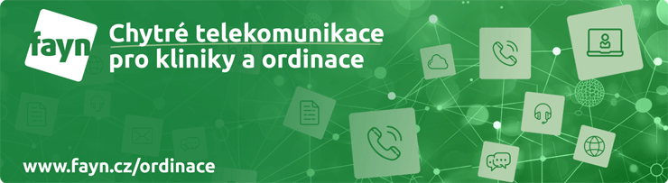 Chytré telekomunikace pro kliniky a ordinace