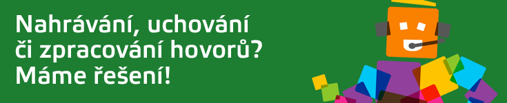 kontaktujte nás, máme pro Vás řešení nahrávání telefonátů