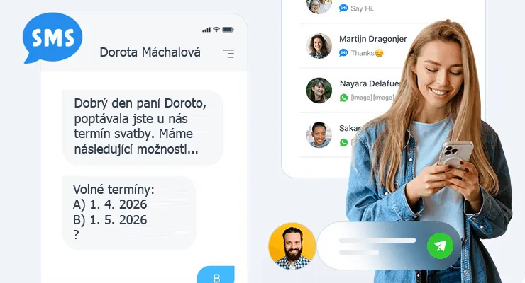 Integrace SMS do ústředny