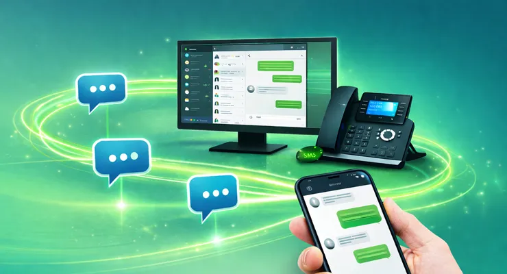 Integrace SMS do ústředny